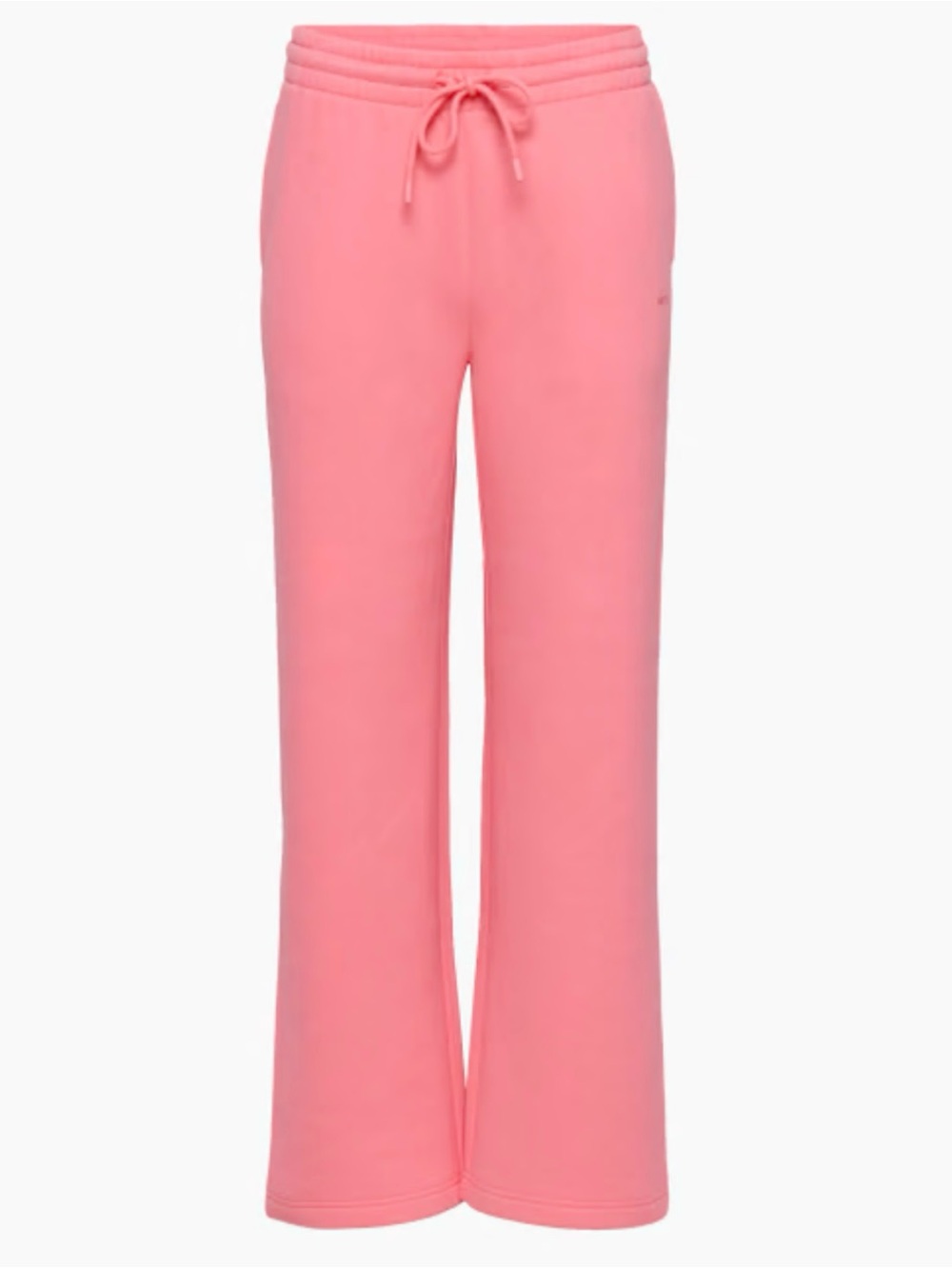 Aritzia- Cozy Fleece Boyfriend Wide-Leg Sweatpants in Dreamhouse Pink